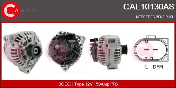 Casco CAL10130AS - Alternatore autozon.pro