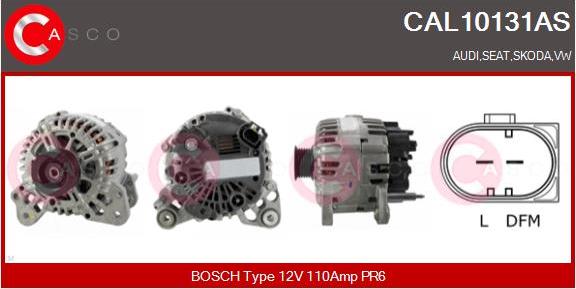 Casco CAL10131AS - Alternatore autozon.pro