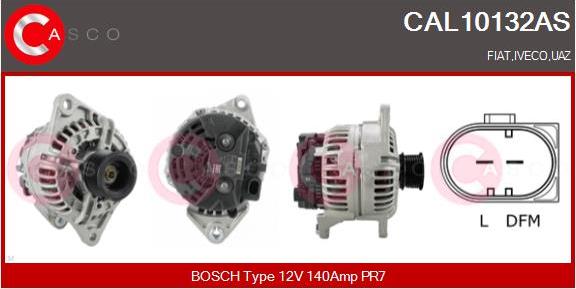 Casco CAL10132AS - Alternatore autozon.pro