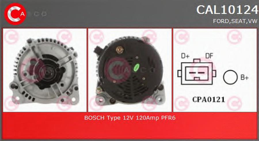 Casco CAL10124 - Alternatore autozon.pro