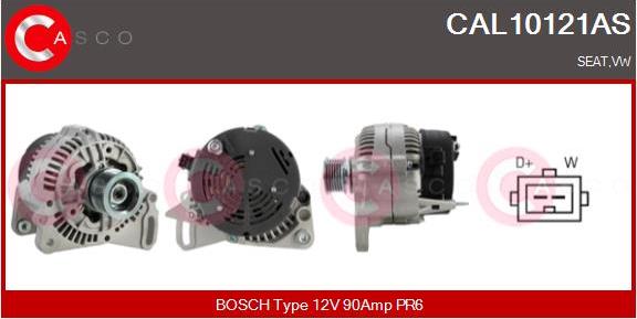 Casco CAL10121AS - Alternatore autozon.pro