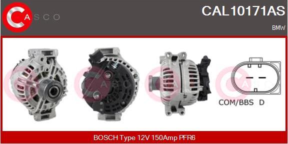 Casco CAL10171AS - Alternatore autozon.pro