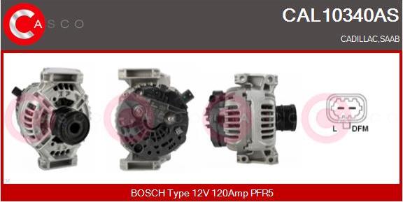 Casco CAL10340AS - Alternatore autozon.pro