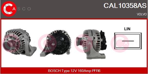 Casco CAL10358AS - Alternatore autozon.pro