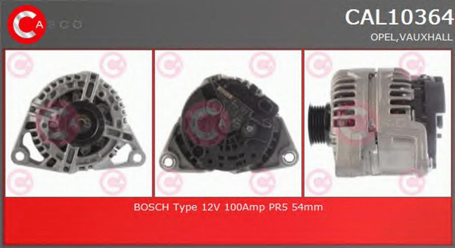 Casco CAL10364 - Alternatore autozon.pro