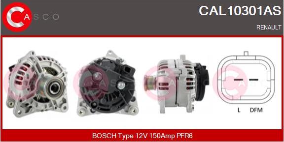 Casco CAL10301AS - Alternatore autozon.pro