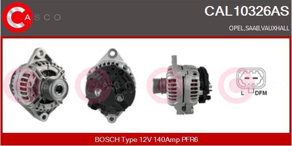 Casco CAL10326AS - Alternatore autozon.pro