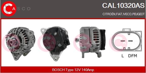 Casco CAL10320AS - Alternatore autozon.pro