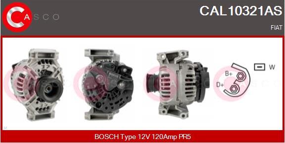 Casco CAL10321AS - Alternatore autozon.pro