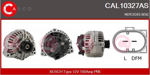 Casco CAL10327AS - Alternatore autozon.pro