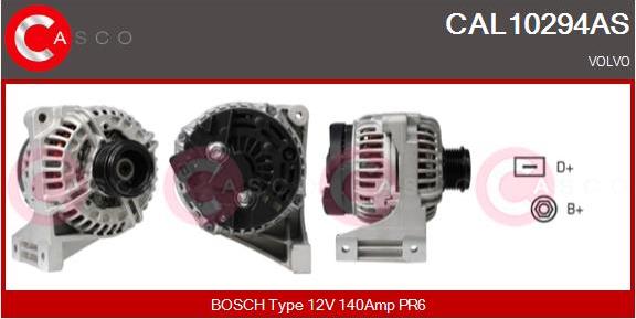 Casco CAL10294AS - Alternatore autozon.pro