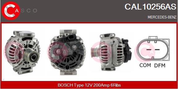 Casco CAL10256AS - Alternatore autozon.pro