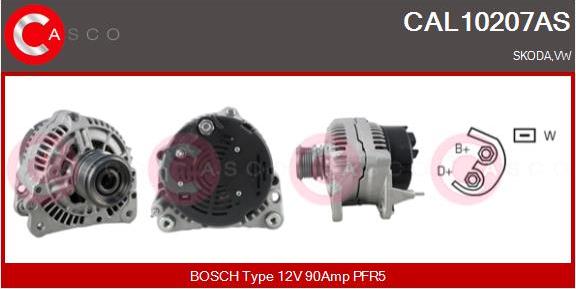 Casco CAL10207AS - Alternatore autozon.pro