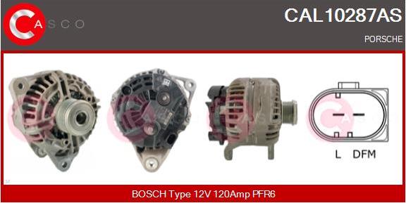 Casco CAL10287AS - Alternatore autozon.pro