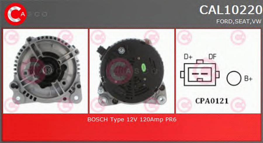 Casco CAL10220 - Alternatore autozon.pro