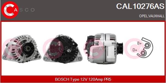 Casco CAL10276AS - Alternatore autozon.pro