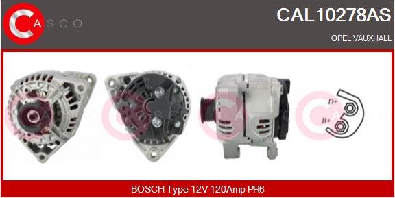 Casco CAL10278AS - Alternatore autozon.pro