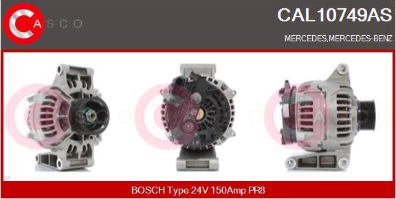 Casco CAL10749AS - Alternatore autozon.pro