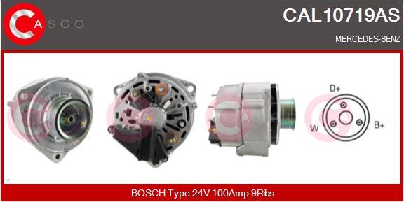 Casco CAL10719AS - Alternatore autozon.pro