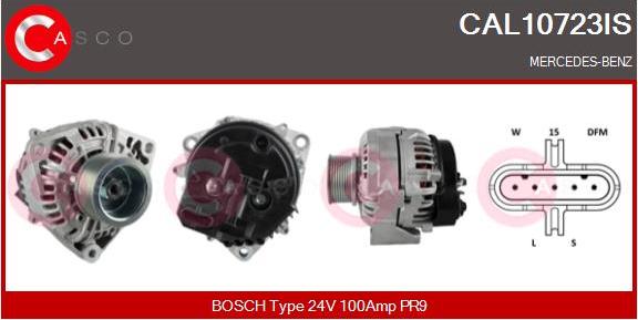 Casco CAL10723IS - Alternatore autozon.pro