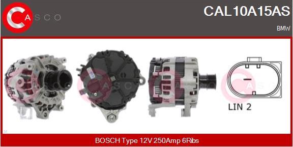 Casco CAL10A15AS - Alternatore autozon.pro