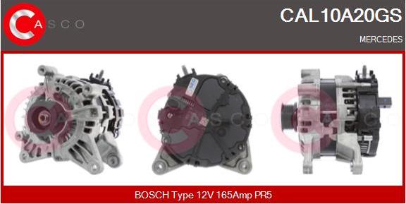 Casco CAL10A20GS - Alternatore autozon.pro