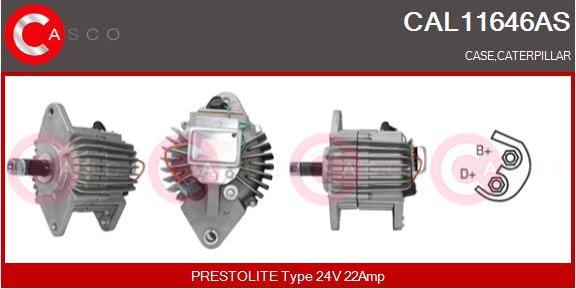 Casco CAL11646AS - Alternatore autozon.pro