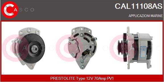 Casco CAL11108AS - Alternatore autozon.pro