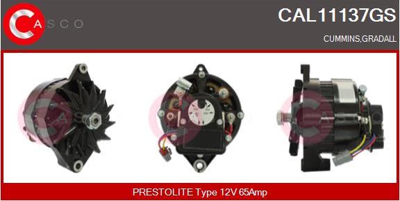 Casco CAL11137GS - Alternatore autozon.pro