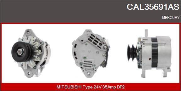 Casco CAL35691AS - Alternatore autozon.pro