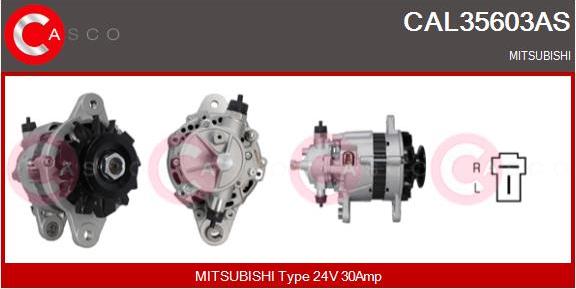 Casco CAL35603AS - Alternatore autozon.pro