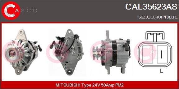 Casco CAL35623AS - Alternatore autozon.pro