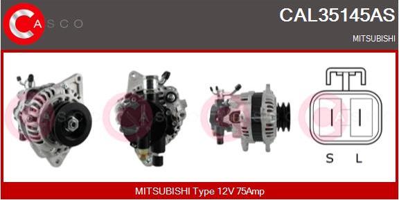 Casco CAL35145AS - Alternatore autozon.pro