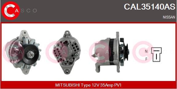 Casco CAL35140AS - Alternatore autozon.pro