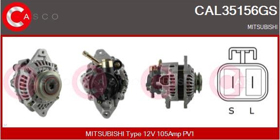 Casco CAL35156GS - Alternatore autozon.pro