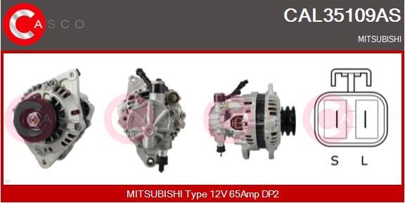 Casco CAL35109AS - Alternatore autozon.pro