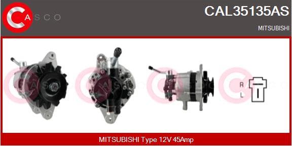 Casco CAL35135AS - Alternatore autozon.pro