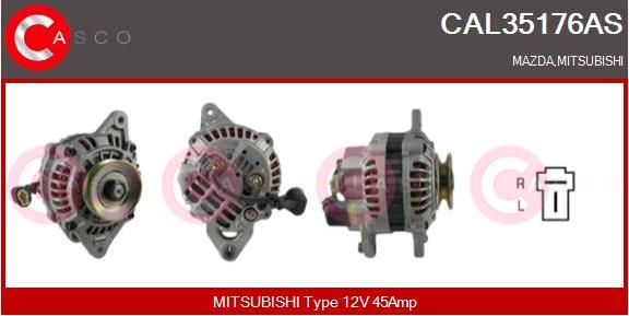 Casco CAL35176AS - Alternatore autozon.pro