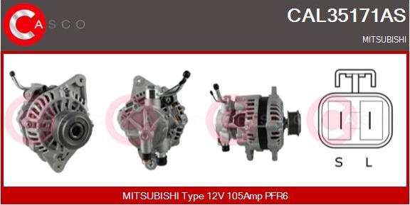 Casco CAL35171AS - Alternatore autozon.pro