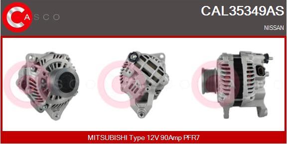 Casco CAL35349AS - Alternatore autozon.pro