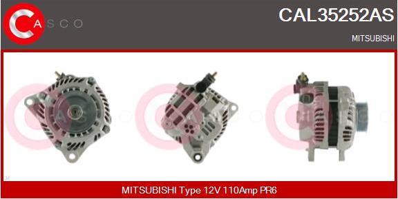 Casco CAL35252AS - Alternatore autozon.pro