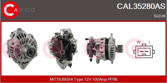 Casco CAL35280AS - Alternatore autozon.pro