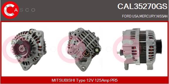 Casco CAL35270GS - Alternatore autozon.pro