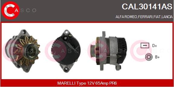 Casco CAL30141AS - Alternatore autozon.pro