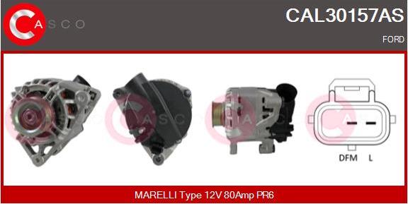 Casco CAL30157AS - Alternatore autozon.pro