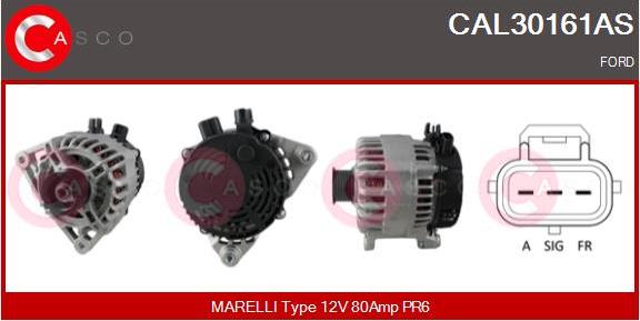 Casco CAL30161AS - Alternatore autozon.pro