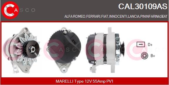 Casco CAL30109AS - Alternatore autozon.pro