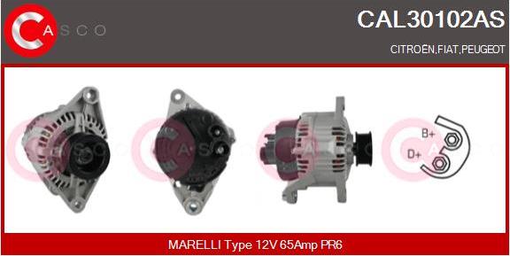 Casco CAL30102AS - Alternatore autozon.pro