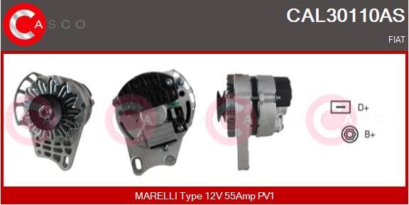 Casco CAL30110AS - Alternatore autozon.pro