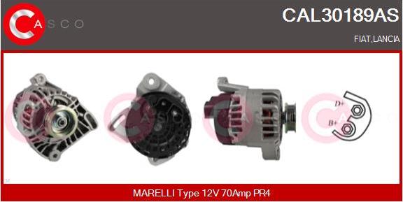 Casco CAL30189AS - Alternatore autozon.pro